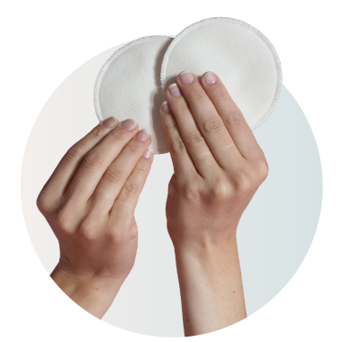 6X WASHABLE BREAST PADS