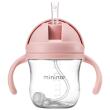 MININOR - STRAW BOTTLE 220ML ROSE