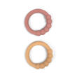 FILIBABBA - SILICONE TEETHER RING 2PK