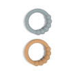 FILIBABBA - SILICONE TEETHER RING 2PK