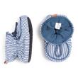 MP DENMARK/MELTON - STRIPED TEXTILE SLIPPERS