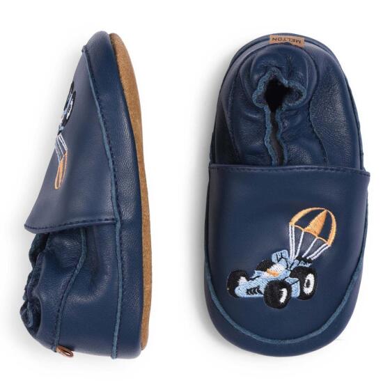 MP DENMARK/MELTON - RACE CAR LEATHER SLIPPERS