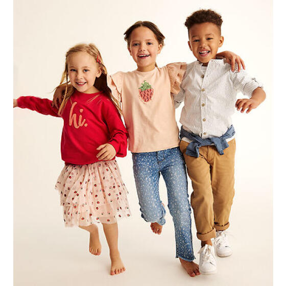 MINYMO - SKIRT W GLITTER AOP MINYMO - SKIRT W GLITTER AOP