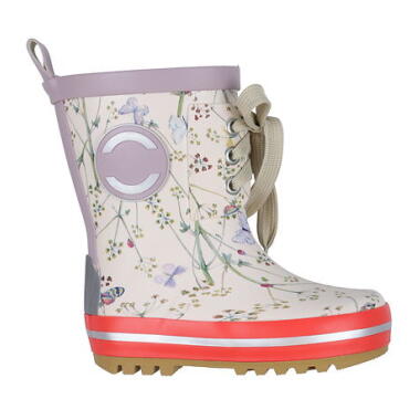 PRINTED WELLIES W. LACE