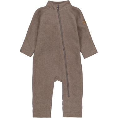 COTTON FLEECE BABYSUIT