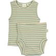 PETIT PIAO - MODAL STRIPED UNDERWEAR SET