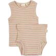 PETIT PIAO - MODAL STRIPED UNDERWEAR SET