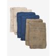 PIPPI - ORGANIC CLOTH MUSLIN 6 PACK