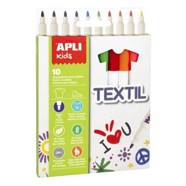 TEKSTILTUSCHER 10STK