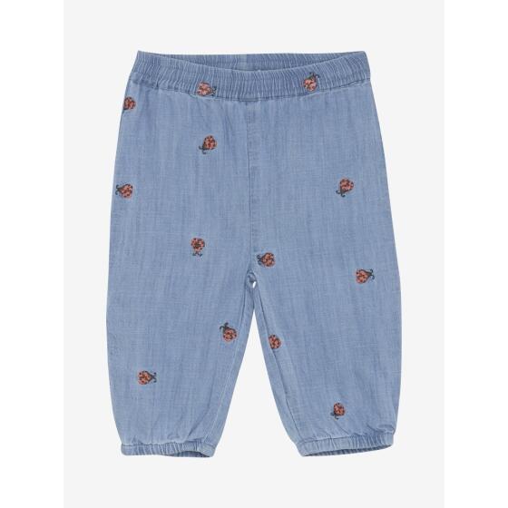 MINYMO - PANTS EMB. CHAMBRAY