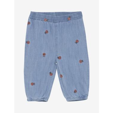 PANTS EMB. CHAMBRAY