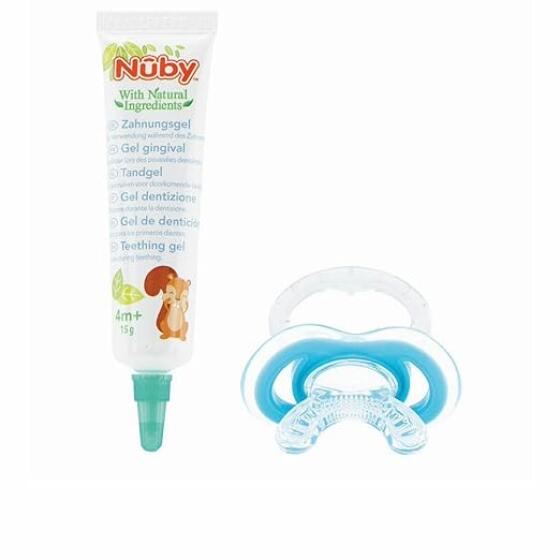 NUBY - TEETHING GEL + GUMEEZ TEETHER