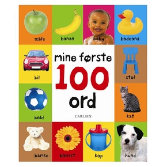CARLSEN FORLAG - MINE FØRSTE 100 ORD RØR & FØL