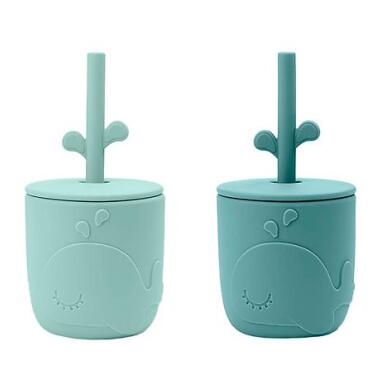 PEEKABOO STRAW CUP 2PK