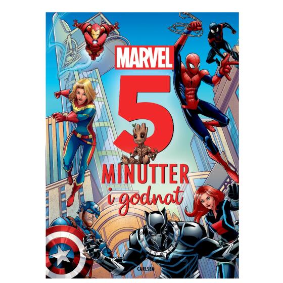 CARLSEN FORLAG - MARVEL - 5 MINUTTER I GODNAT