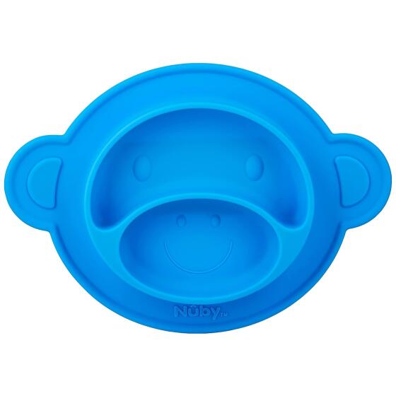 NUBY - MIRACLE SOLUTION PLATE/MONKEY NUBY - MIRACLE SOLUTION PLATE/MONKEY