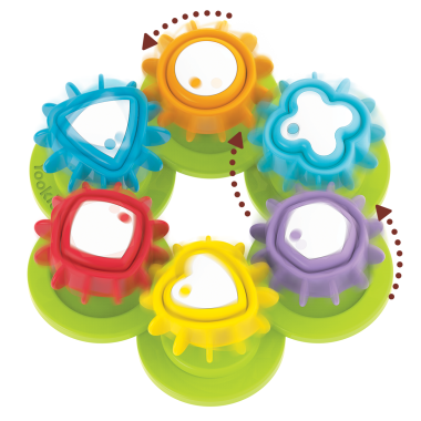 SHAPE'N'SPIN GEAR SORTER