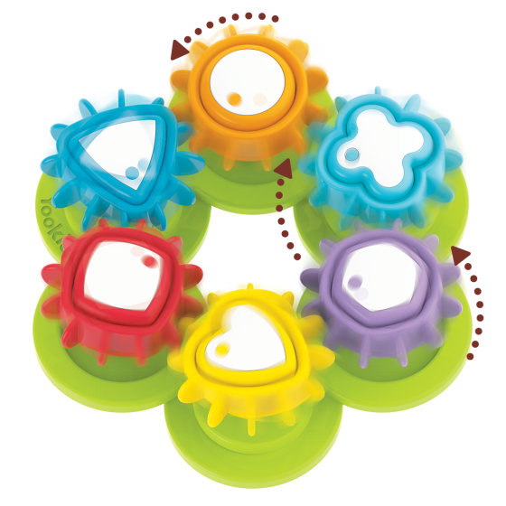YOOKIDOO - SHAPE'N'SPIN GEAR SORTER