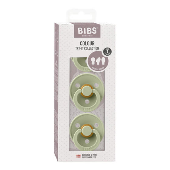 BIBS - TRY-IT COLOUR 3PK - SAGE BIBS - TRY-IT COLOUR 3PK - SAGE