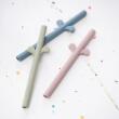 DONE BY DEER - PEEKABOO SILICONE STRAW 5PK