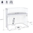 BABYSAM - SIDE BY SIDE BOXSPRING XXL