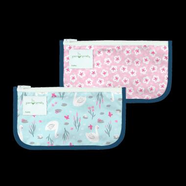 REUSABLE SNACK BAGS 2PCK