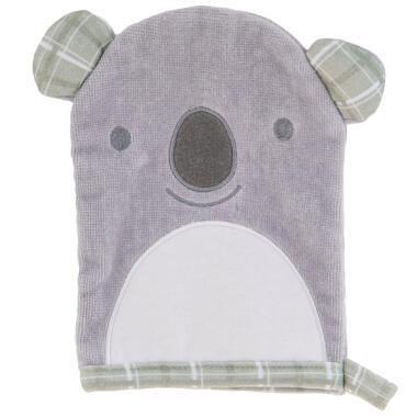 BATH MITT - GREY KOALA