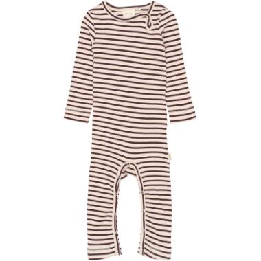 JUMPSUIT LS MODAL STRIPED