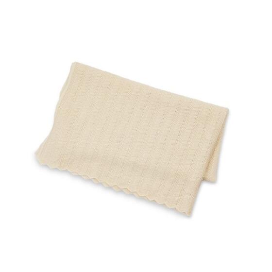 SMALLSTUFF - BABY BLANKET MERINO OFF WHITE