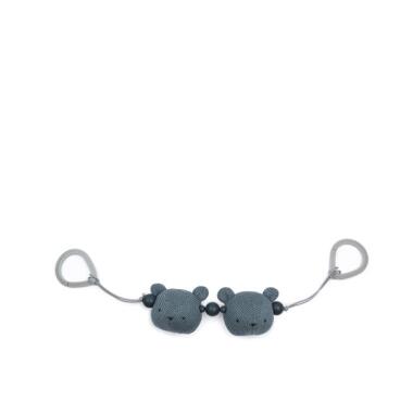 BARNEVOGNSKÆDE DENIM BEARS