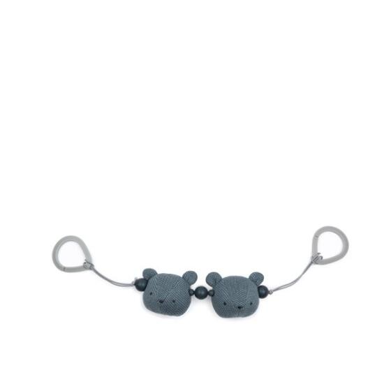 SMALLSTUFF - BARNEVOGNSKÆDE DENIM BEARS