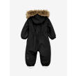 COLOR KIDS - BABY COVERALL W/FAKE FUR