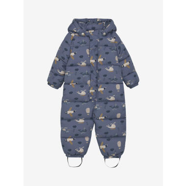 QUILTED SUIT AOP
