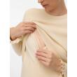 MAMALICIOUS - MLLESLIE JUNE LS KNIT TOP