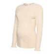MAMALICIOUS - MLLESLIE JUNE LS KNIT TOP
