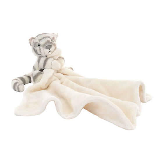 JELLYCAT - BASHFUL SNOW TIGER SOOTHER JELLYCAT - BASHFUL SNOW TIGER SOOTHER