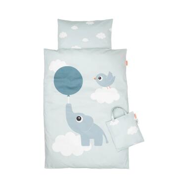 BEDLINEN BABY ELPHEE BLUE