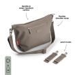 DONE BY DEER - STROLLER BAG TAUPE