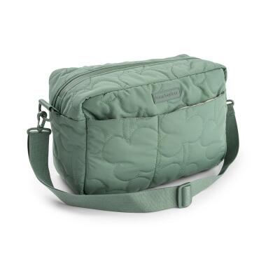 QUILTED STROLLER BAG GREEN