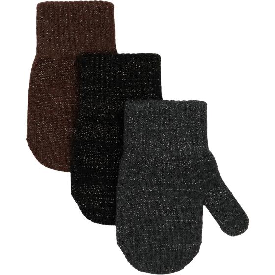 MIKK-LINE A/S - 3PK LUREX MITTENS