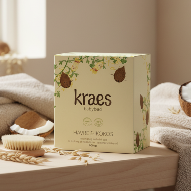 KRAES BABYBAD HAVRE/KOKOS 600G