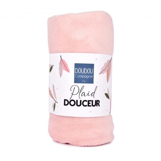 DOUDOU - BLØDT TÆPPE ROSA 70X100 CM