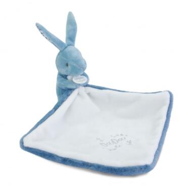 KANIN BLÅ NUSSEKLUD 10 CM