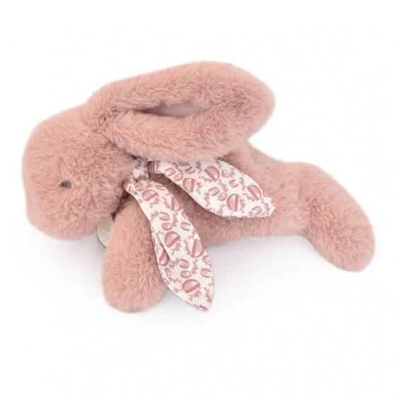 DOUDOU - KANIN ROSA KRAMMEVEN 25 CM
