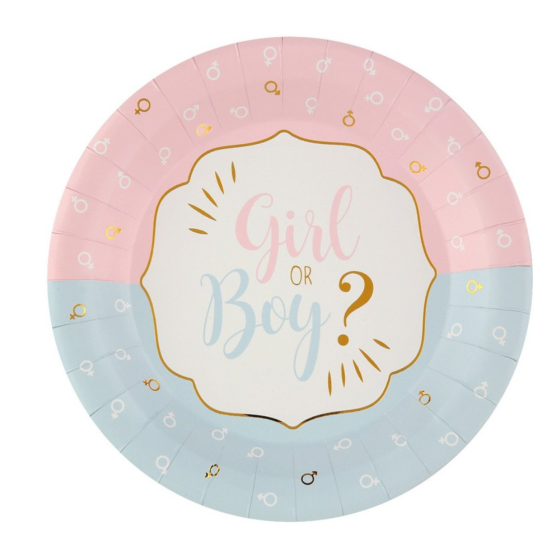 KOSTUMER/TEMASHOP - BOY OR GIRL PAPTALLERKENER