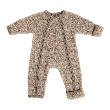 JUMPSUIT W/ZIPPER MERINO WOOL