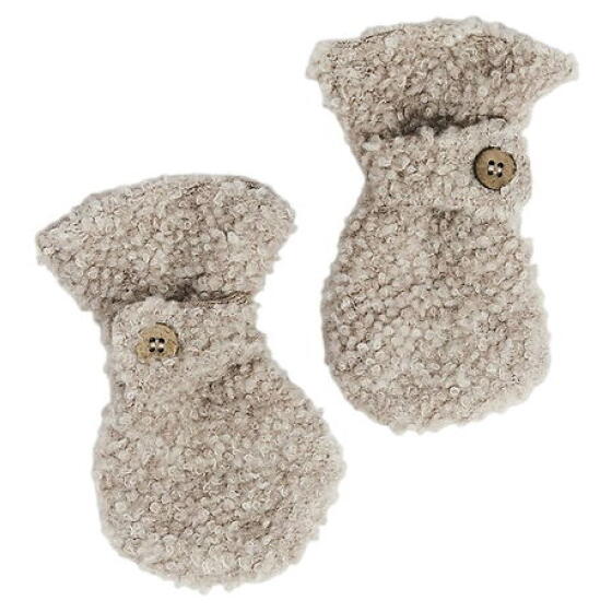 SMALLSTUFF - MITTENS BOUCLÉ MERINO WOOL
