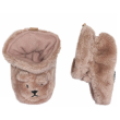 MP DENMARK/MELTON - BEAR FLUFFY SLIPPERS