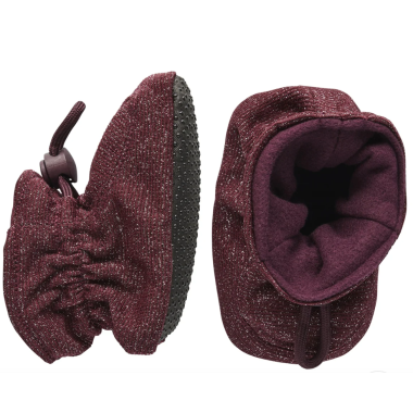 GLITTER TEXTILE SLIPPERS
