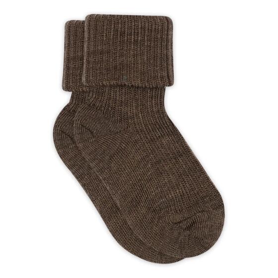 MP DENMARK/MELTON - WOOL RIB BABY SOCKS